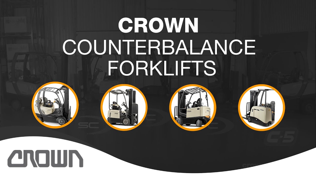 Crown Counterbalance Forklifts
