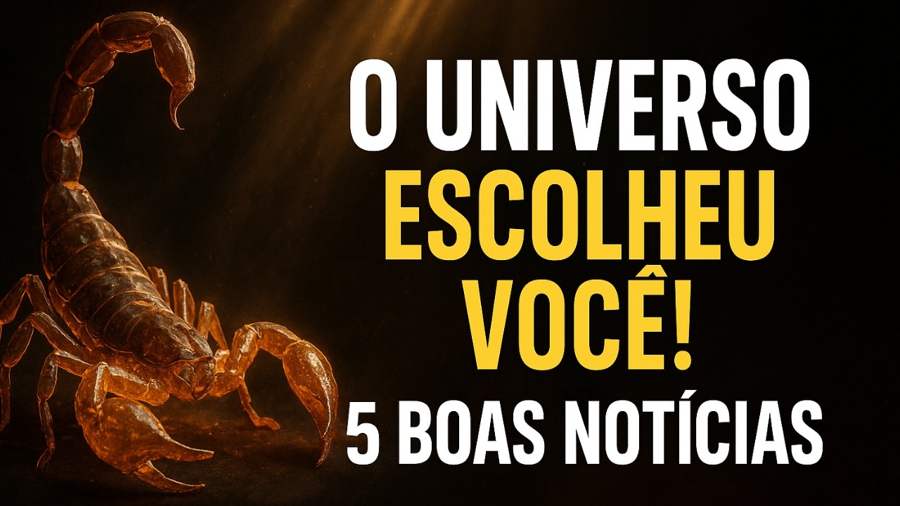 Escorpião, o Universo Escolheu Você: o Chamado do Seu Recomeço e Nova Fase Espiritual Começa Agora