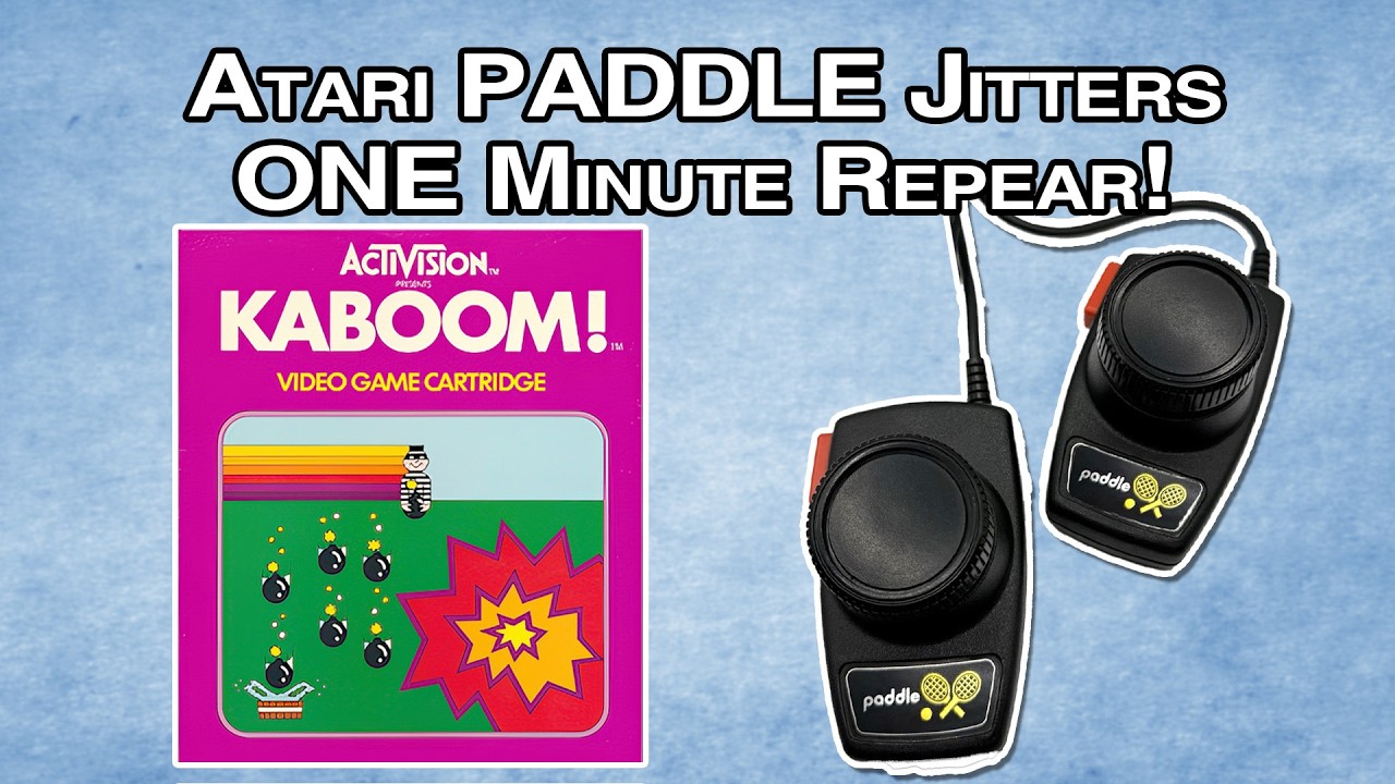 Решение проблемы нервозности при использовании Atari Paddle за одну минуту!