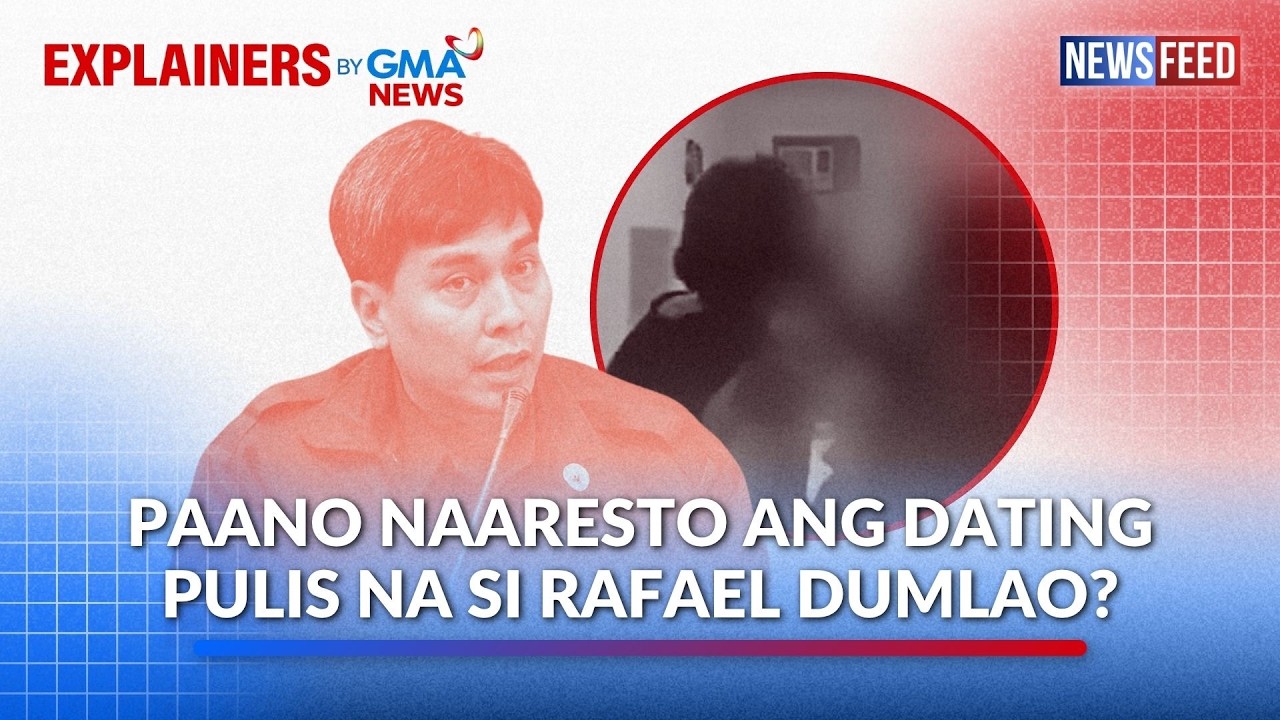 Paano naaresto ang dating pulis na si Rafael Dumlao? | GMA News Feed
