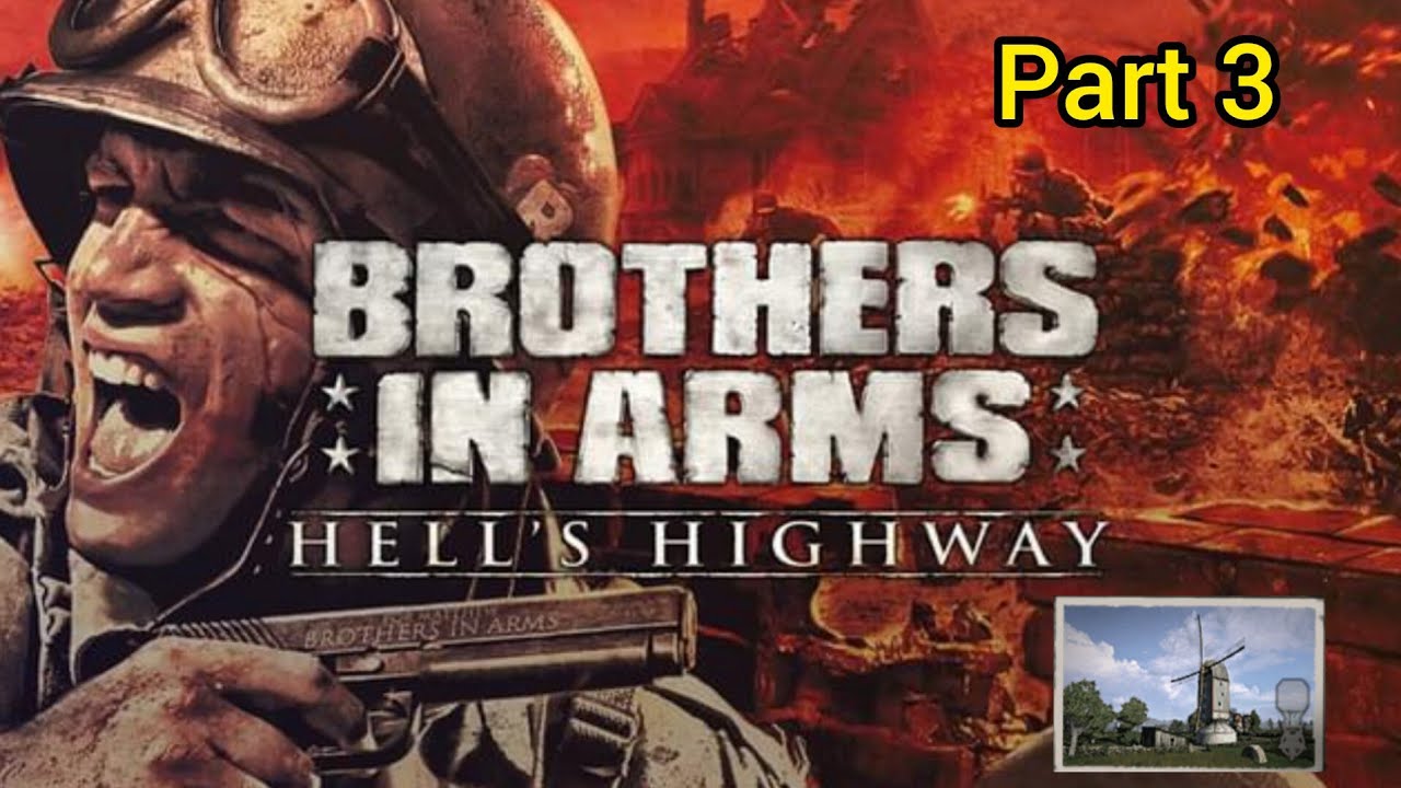 Playing Brothers in Arms Hell's Highway Xbox 360 Playing on Xbox One Series X Part 3