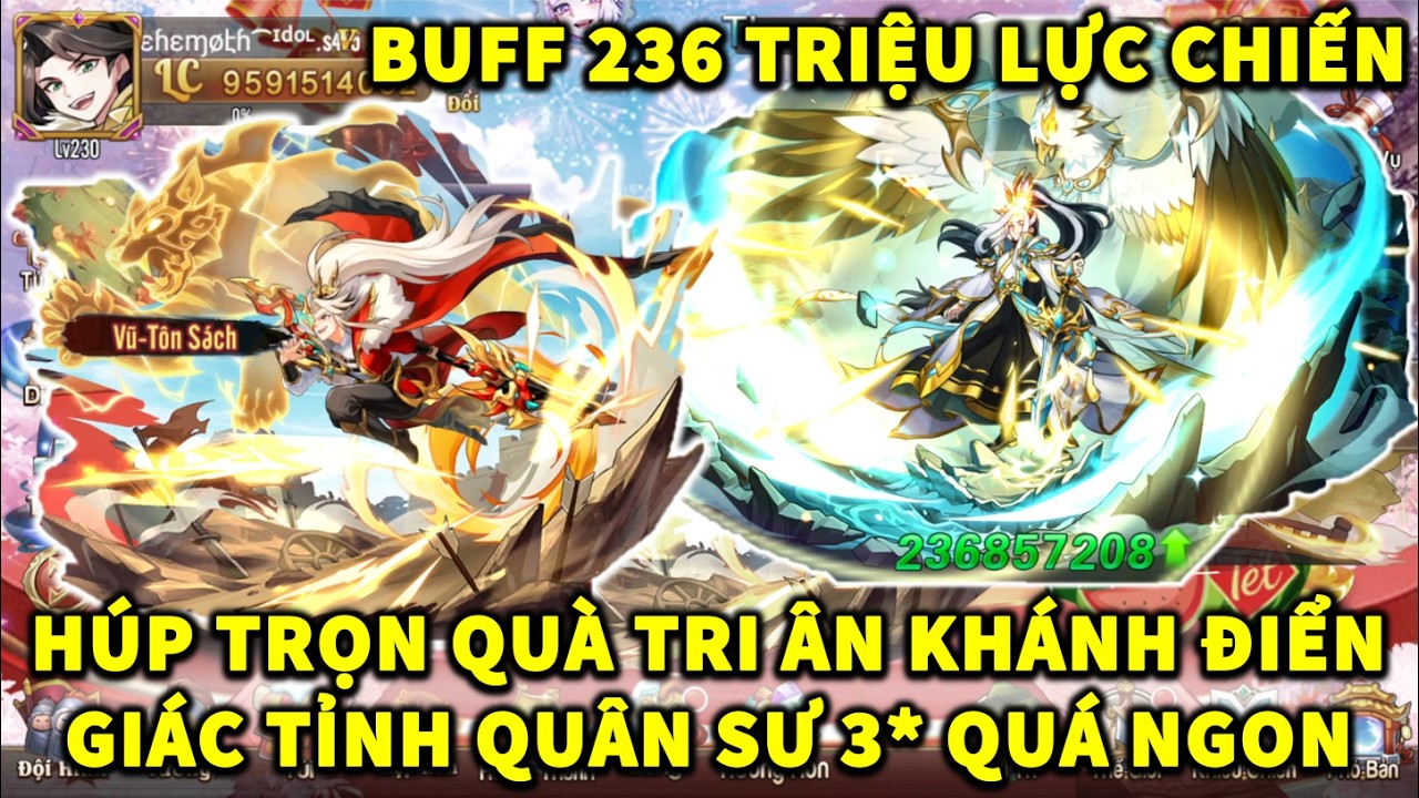 OMG3Q S415 HÚP TRỌN QUÀ TRI ÂN KHÁNH ĐIỂN ĂN UP SỰ KIỆN THI ĐẤU BANG | GIÁC TỈNH QUÂN SƯ 3* QUÁ NGON