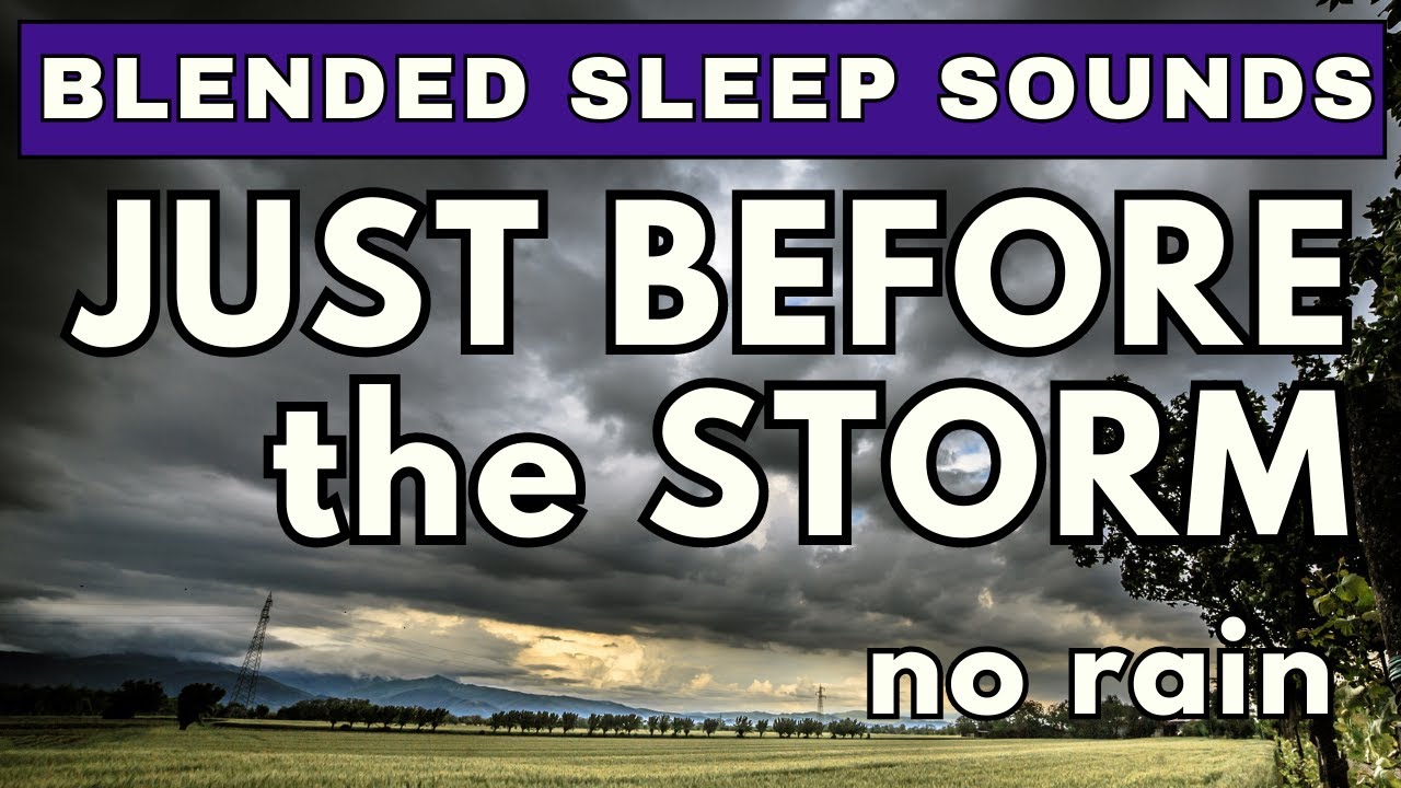 Storm Chasers' Delight: Wind and Thunder before an Epic Rainfall
