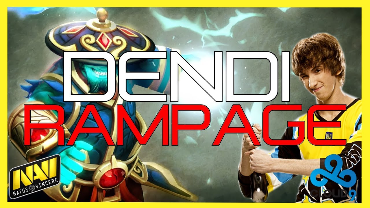 Na`Vi.Dendi Storm Spirit Rampage vs Cloud 9 @ D2CL Grand Final