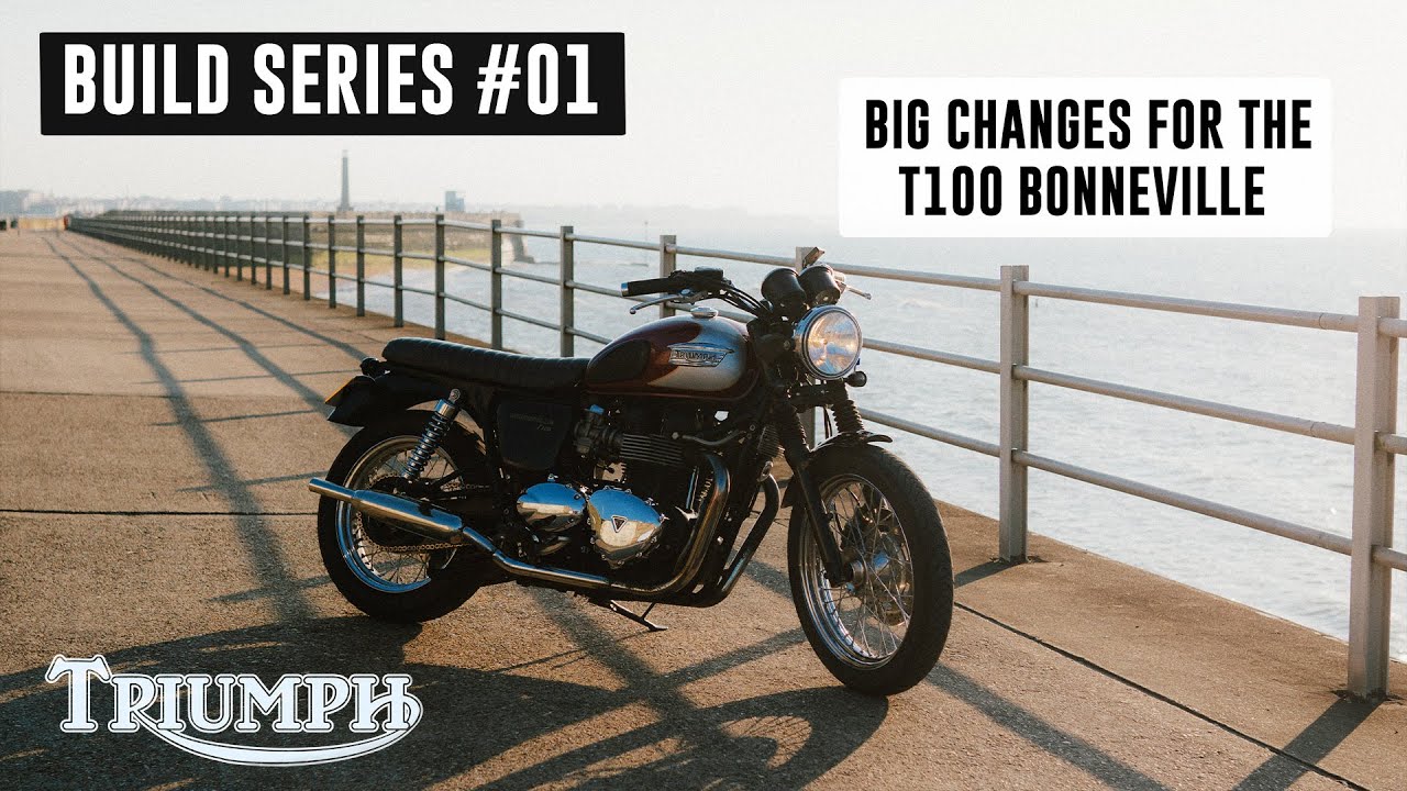 Transforming my T100 Bonneville. It starts here!