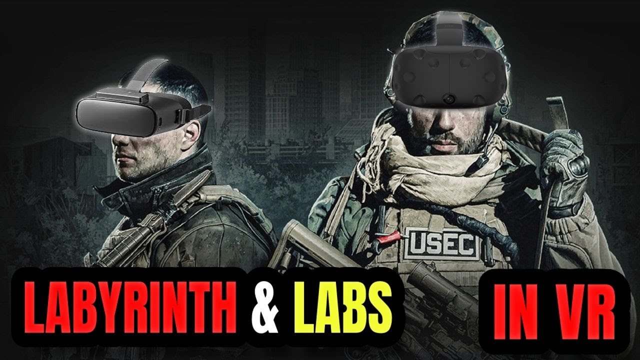 Исследование лабораторий и лабиринтов в Escape From Tarkov VR