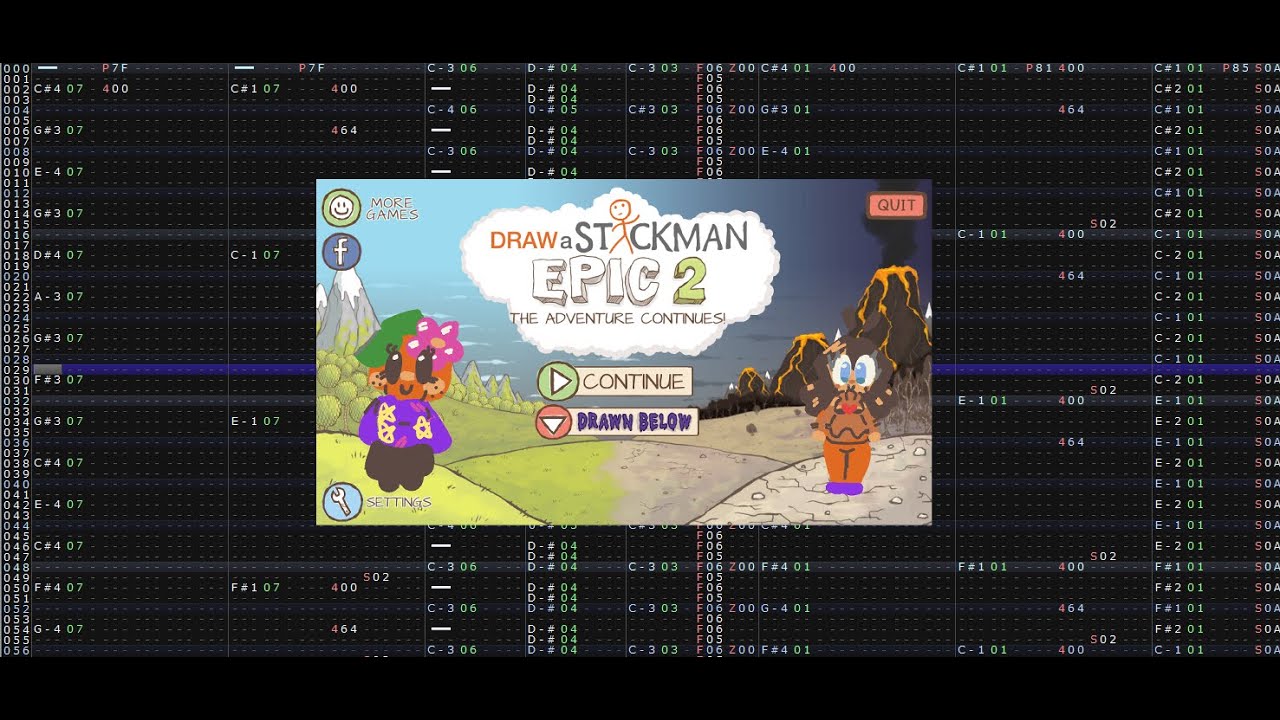 Draw A Stickman Epic 2 - Boss Theme 2 - FamiTracker Konami VRC6 Cover
