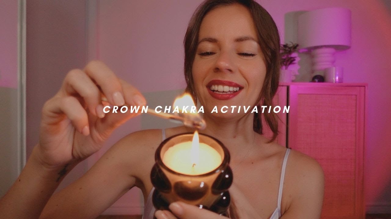 ASMR REIKI step into your higher self 🦋 crown chakra activation while you sleep