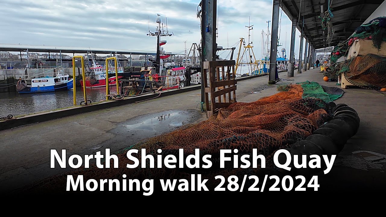 North Shields Fish Quay.
