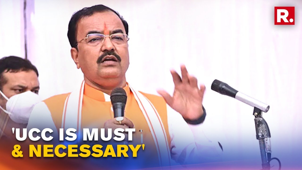 UP Deputy CM's Big Declaration On UCC, Says 'Serious Steps Taken In This Direction'