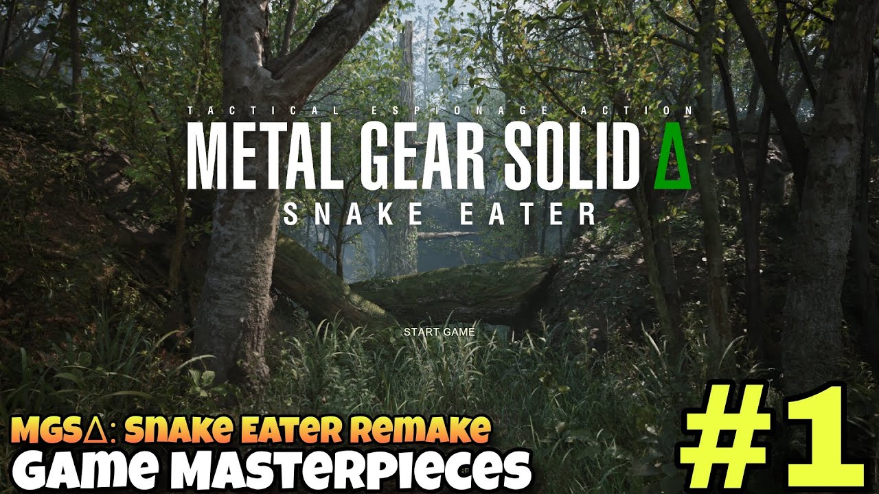 GAME MASTERPIECE DI REMAKE Metal Gear Solid Snake Eater - MGS3 Snake Eater Part 1
