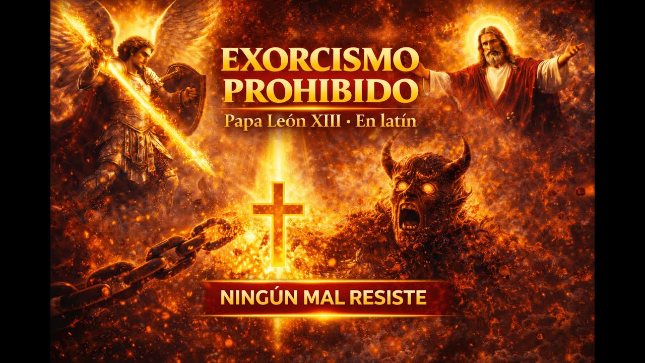 EXORCISMO DEL PAPA LEÓN XIII EN LATÍN | NINGÚN MAL SE RESISTE