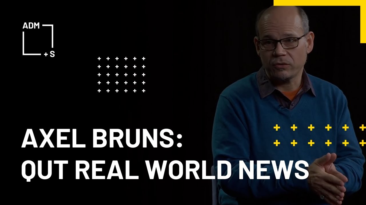 Axel Bruns Interviewed on QUT's Real World News