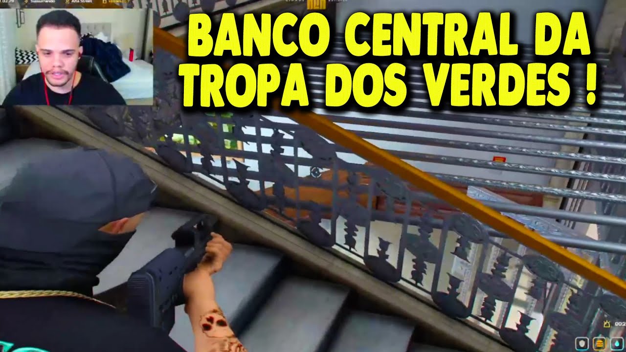 MEIKOD GANHOU BANCO CENTRAL E EMOCIONOU ! GTA RP !
