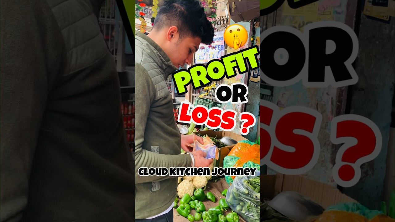 Cloud Kitchen Kitna profitable hota hai🤔? (Day 27/100)#cloudkitchen #shorts #viral #trending #food