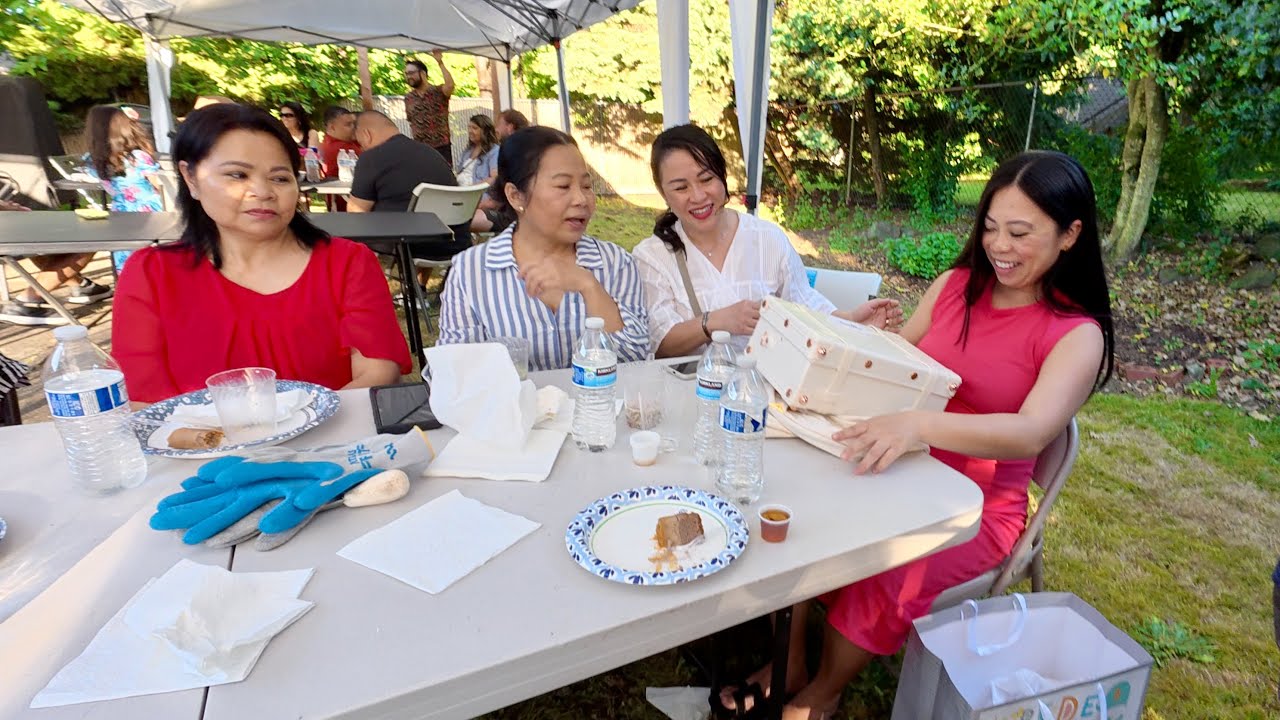 The Greatest Gift Of All (Lao Family + Lao Food Backyard Hang Out) ☀️