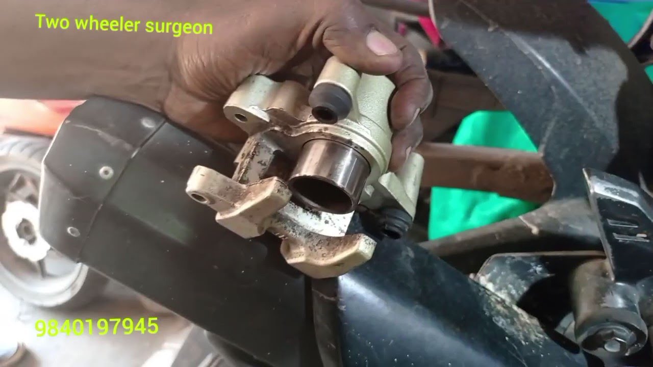 Tvs apache 160 RTR | Back diskpad how to change easy methods