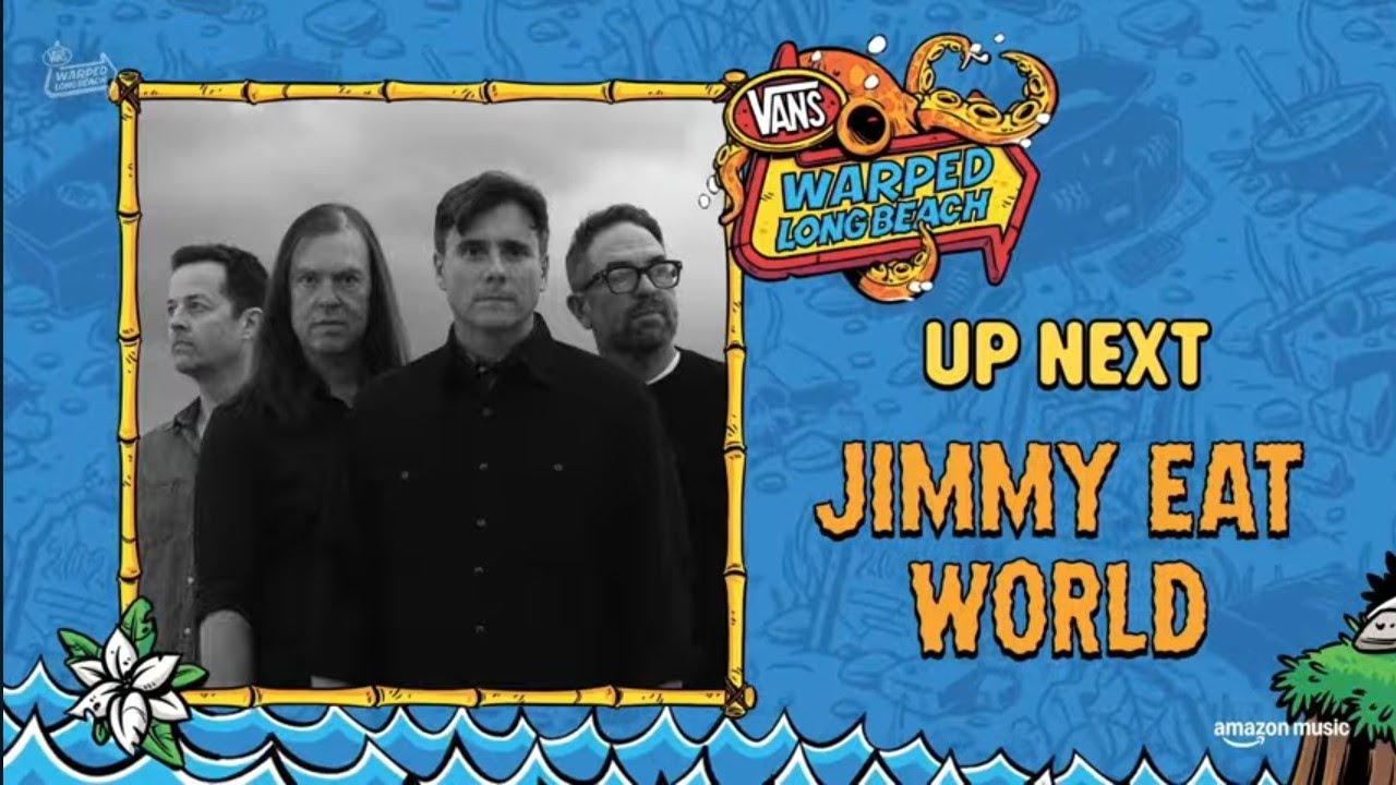 Jimmy Eat World Vans Warped Tour Long Beach 2026 Full Show (part 1)