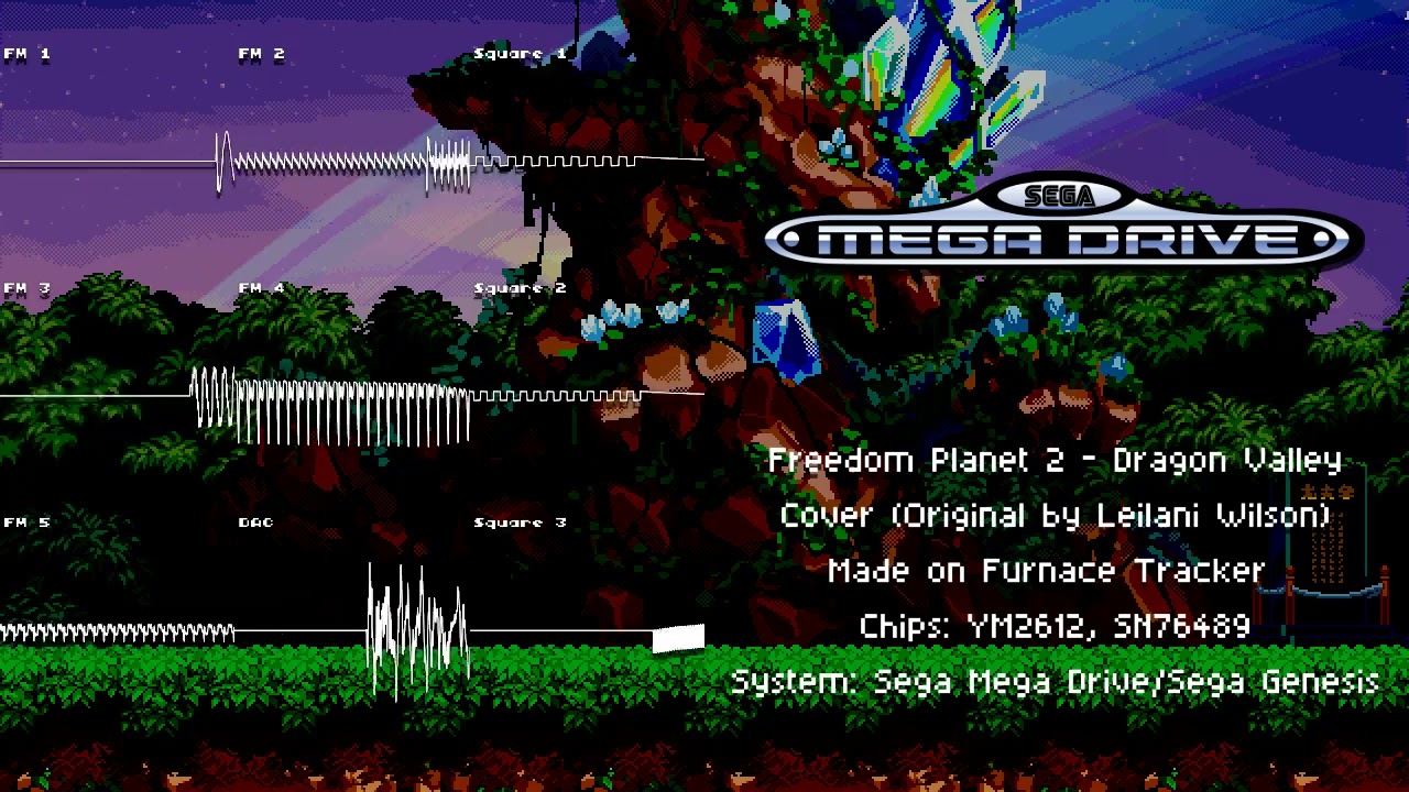 Freedom Planet 2 - Dragon Valley [Genesis/MD]
