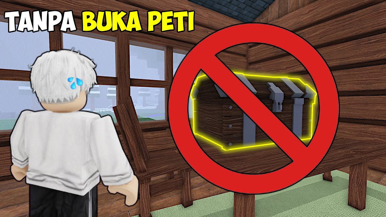Aku Bertahan 99 Hari TANPA Membuka PETI Sama Sekali ! - 99 Night Roblox