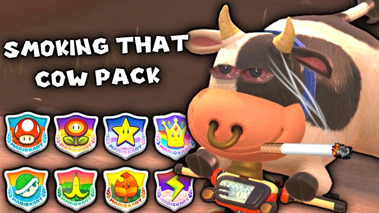 I Beat All Cups in Mario Kart World with Moo Moo.