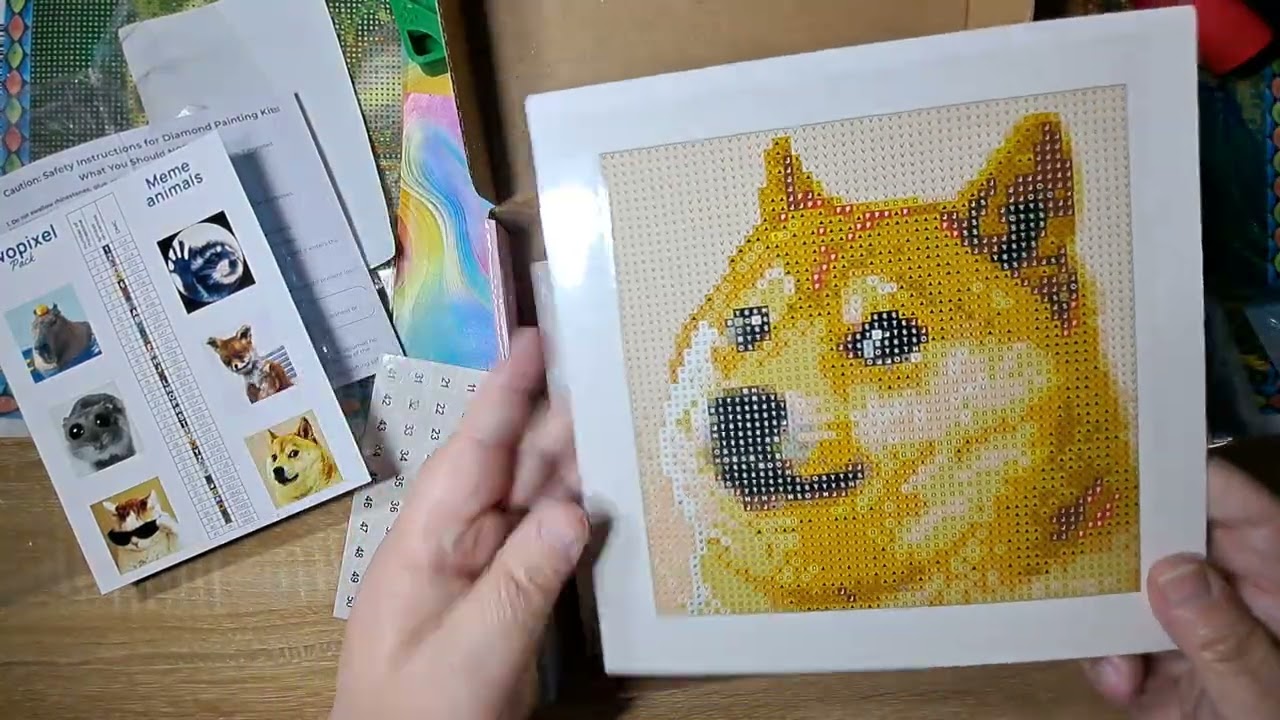 LUWOART Unboxing from Amazon ❤️ #amazonfinds #diycrafts #diamondpainting 