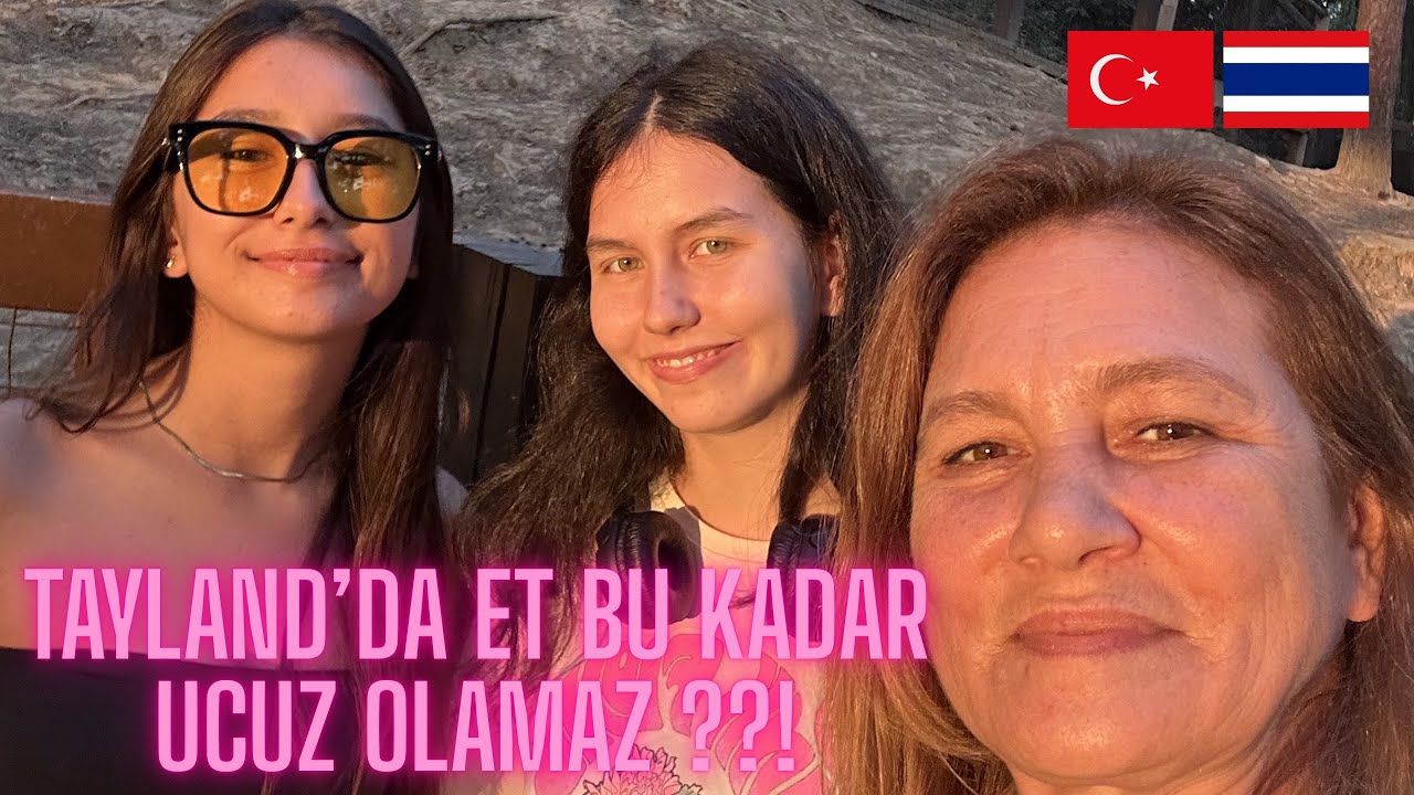 TAYLAND’DA ET ALIŞVERİŞİ !! FİYATLAR GÖRÜNCE DONDUK !! #yurtdisindayasam  