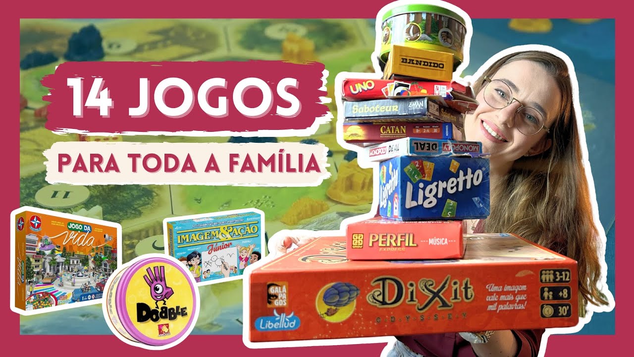 Os 14 melhores jogos para crian&ccedil;as e adultos | Divers&atilde;o e desenvolvimento para todas as idades