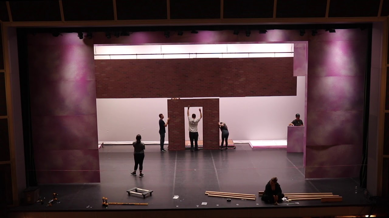 Ghost the Musical: Set Building Time Lapse