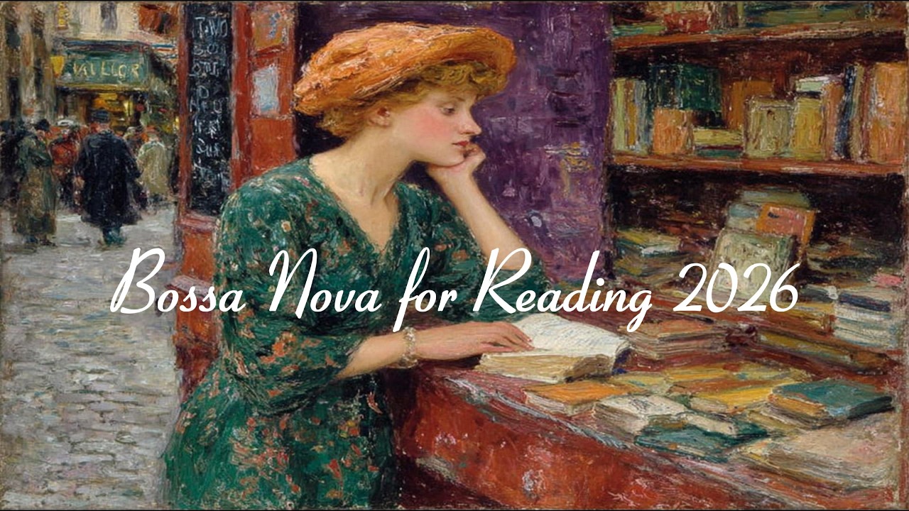 Bossa Nova for Reading 2026 | Calm Café Music for Reading & Study (독서를 위한 보사노바 2026)