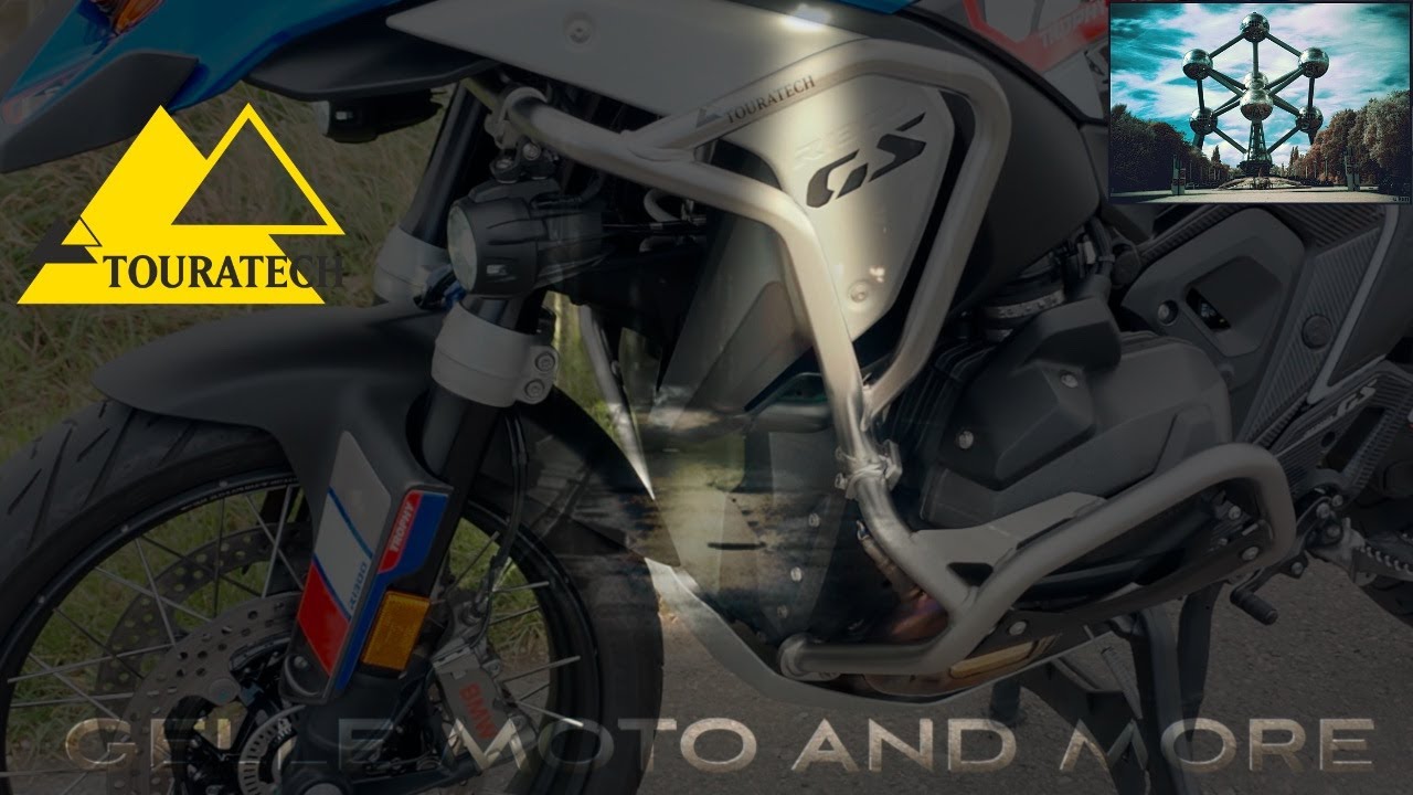 защитная дуга Touratech для BMW R1300GS (установка)