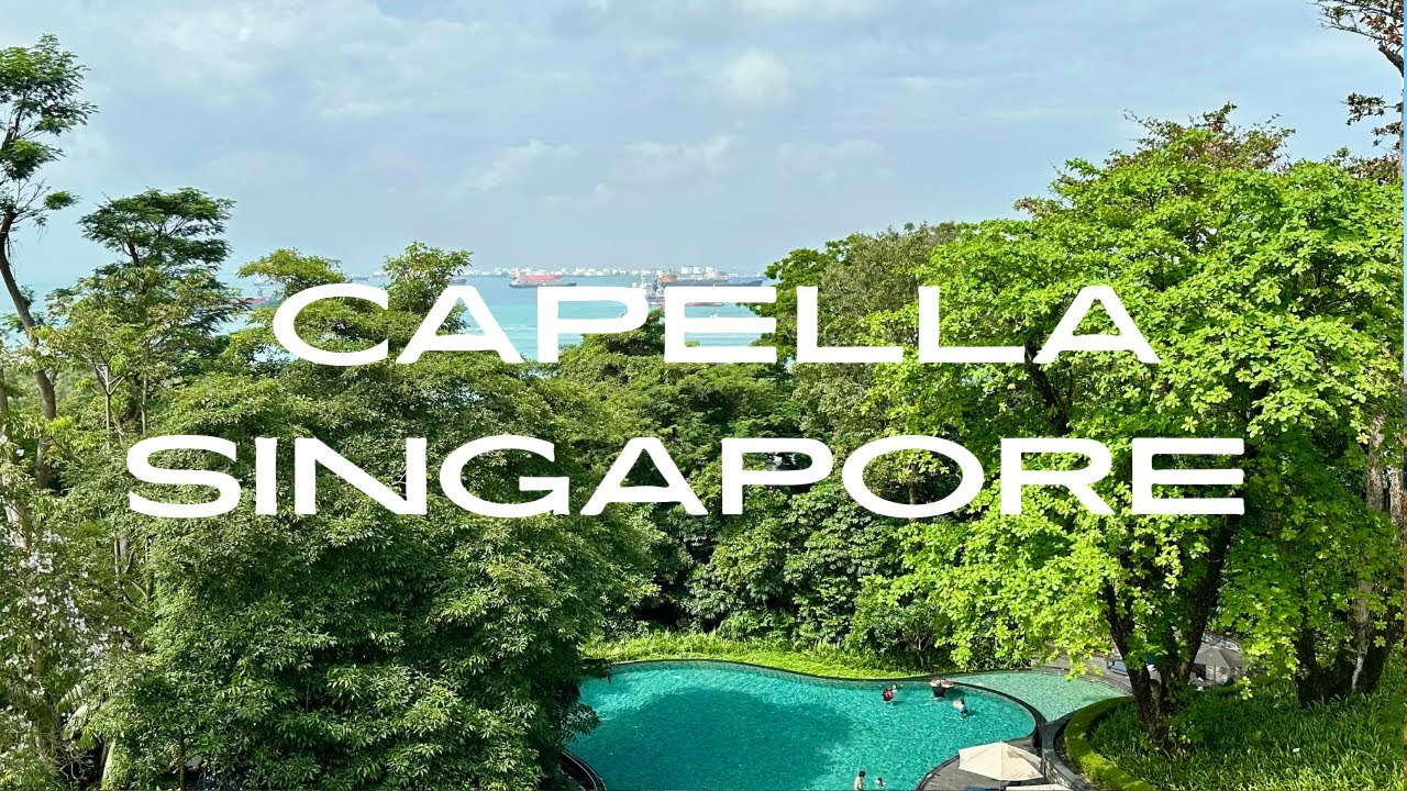 Capella Hotel Singapore, A Hidden Oasis on Sentosa Island |4k|
