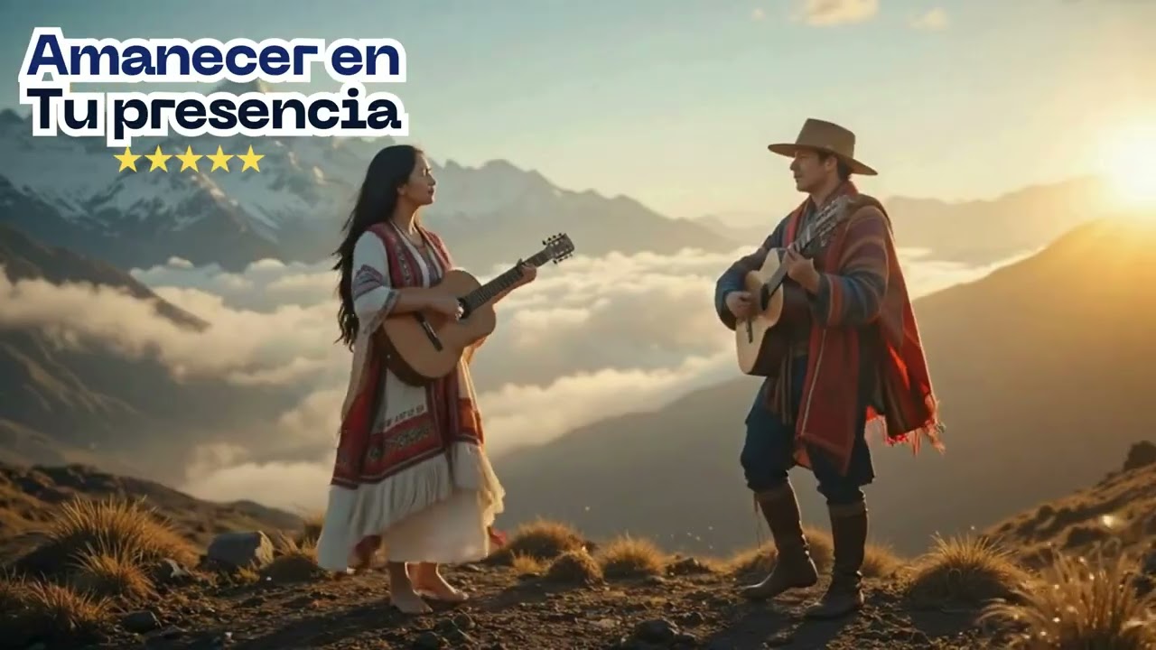 AMANECER EN TU PRESENCIA 🌄 Alabanza Andina Cristiana | que Renueva el Alma | Música Cristiana Andina