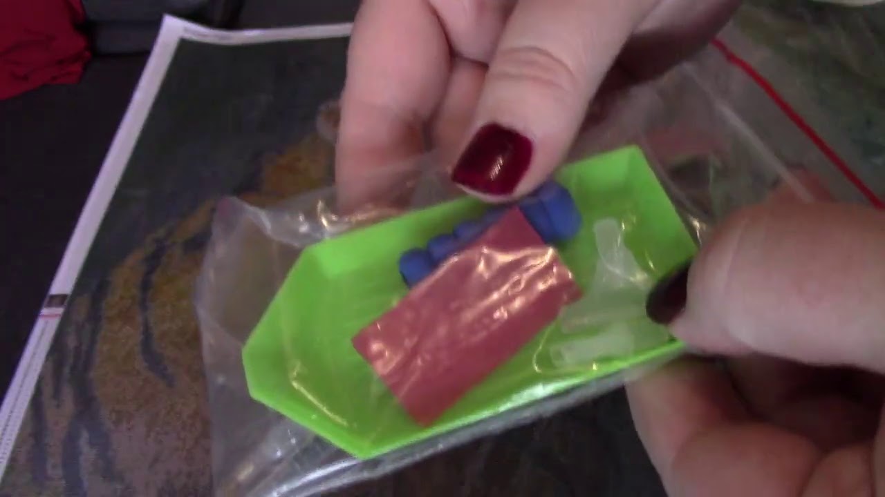 Unboxing Diamond Painting Deutschlang Tiger