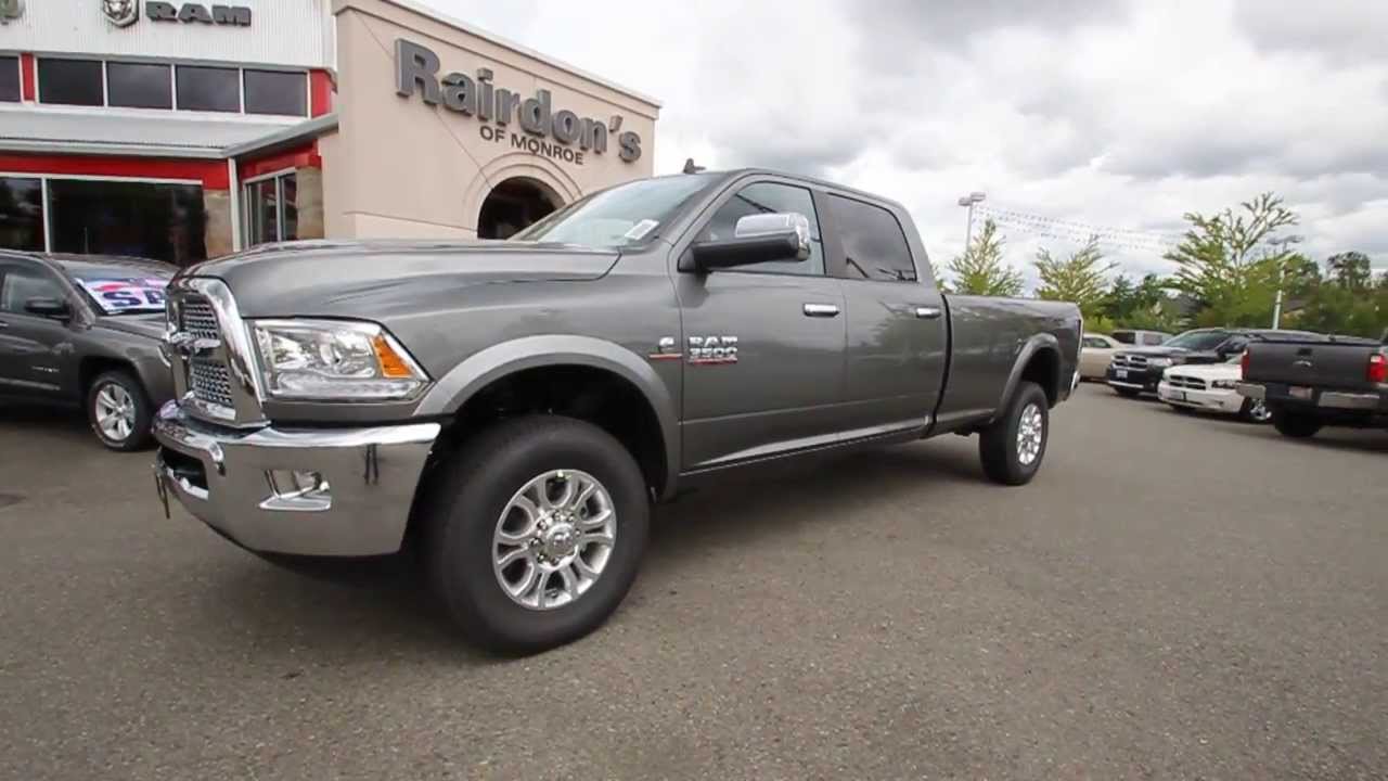 Ram 3500 Laramie Crew Cab, Turbodiesel STK#DG559573 Rairdon's Dodge Chrysler Jeep of Monroe