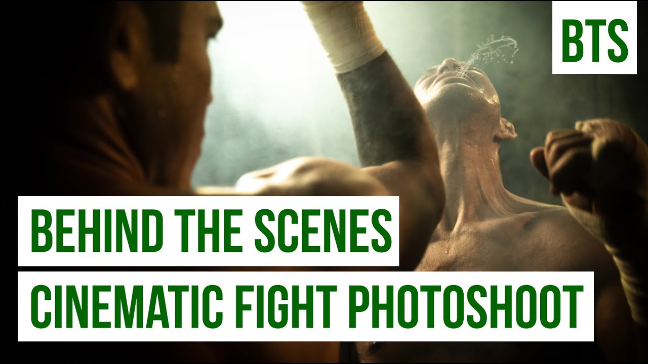 Behind the Scenes at an EPIC Cinematic Fight Photoshoot!