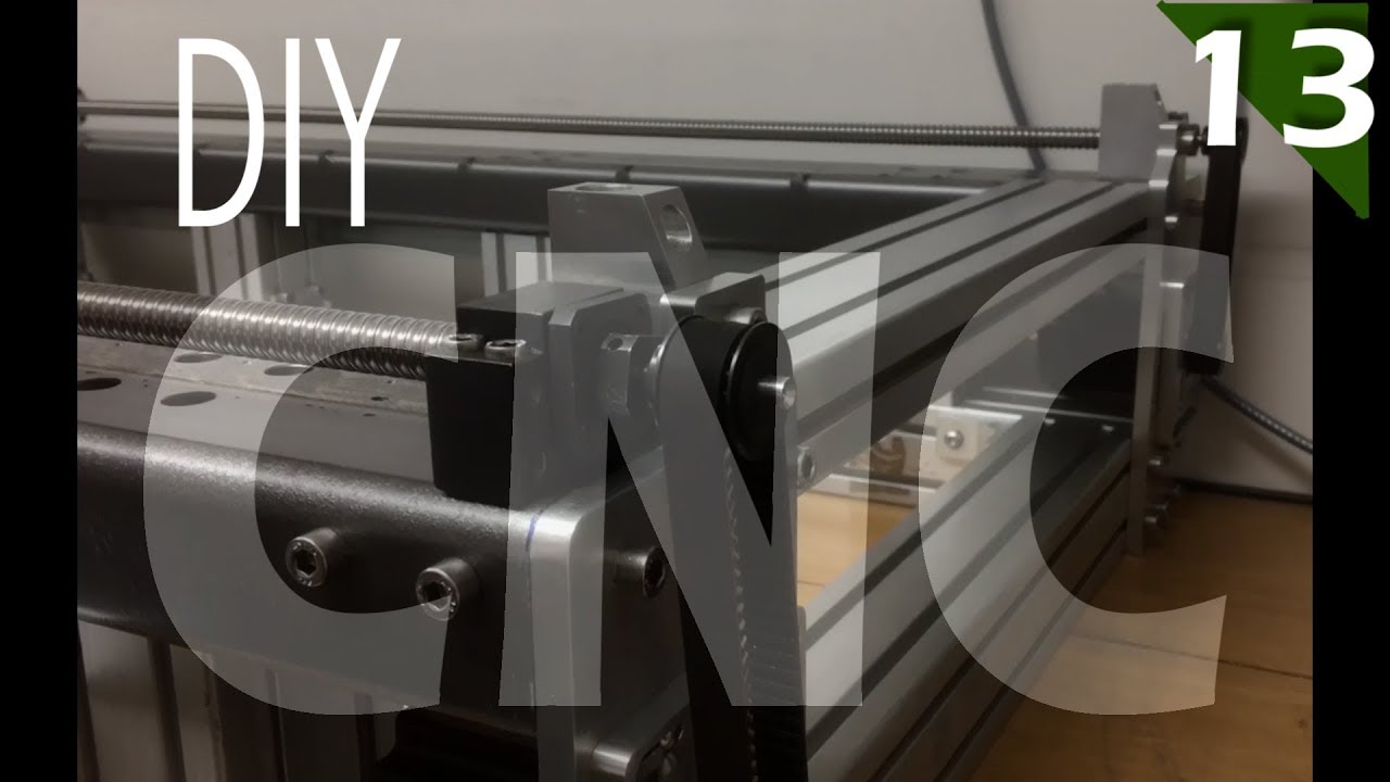 Episode 13:  DIY CNC build - Bed Ballscrews