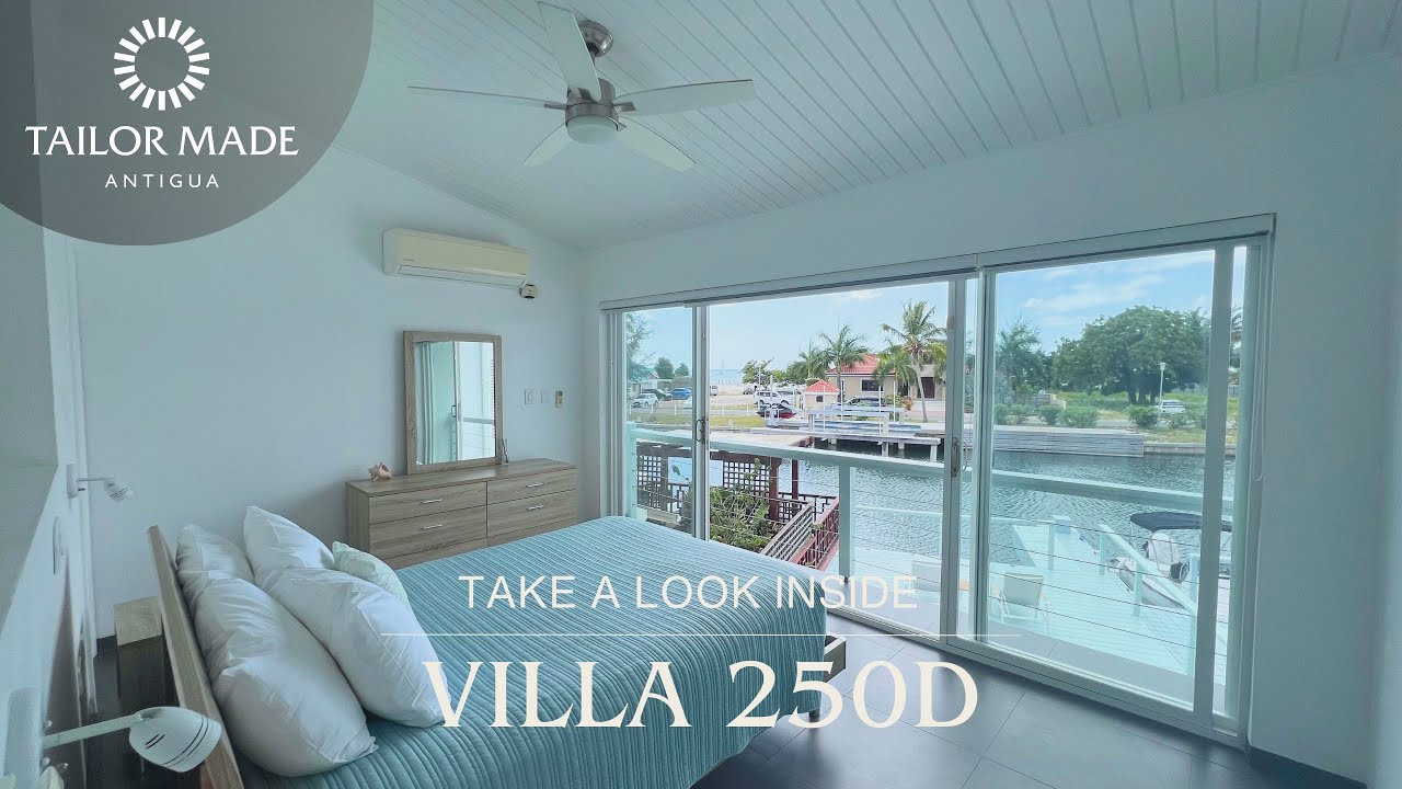 Villa 250D | Waterfront Villa | Jolly Harbour, Antigua