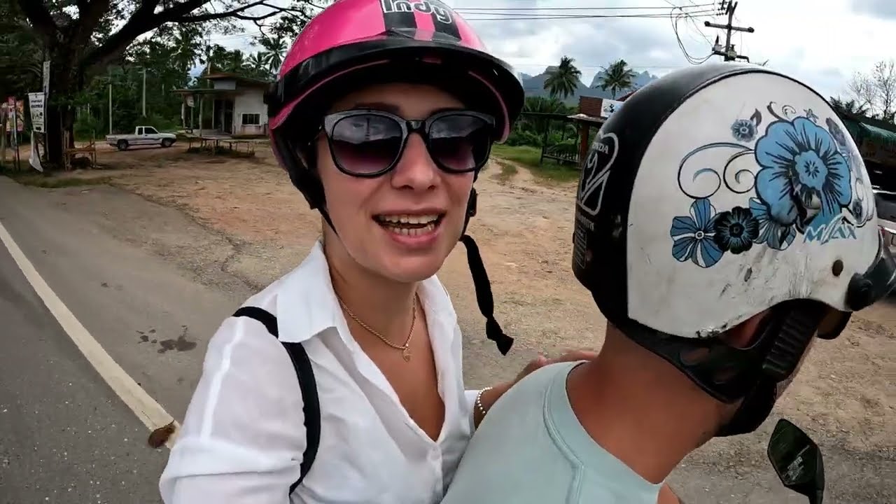 Exploring KHAO SOK (on a motorbike) - Our 1st day in Khao Sok Thailand