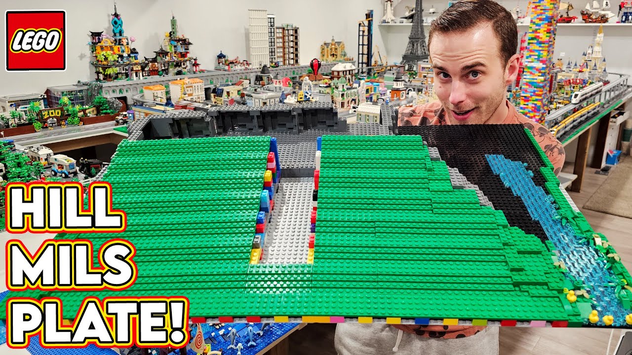 Building a Massive LEGO Hill on a MILS Plate