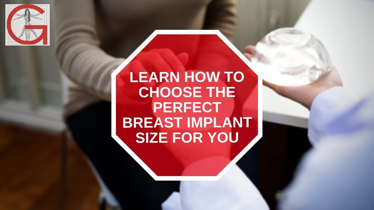 How To Choose The Perfect Breast Implant Size | Dr. Michael Gartner
