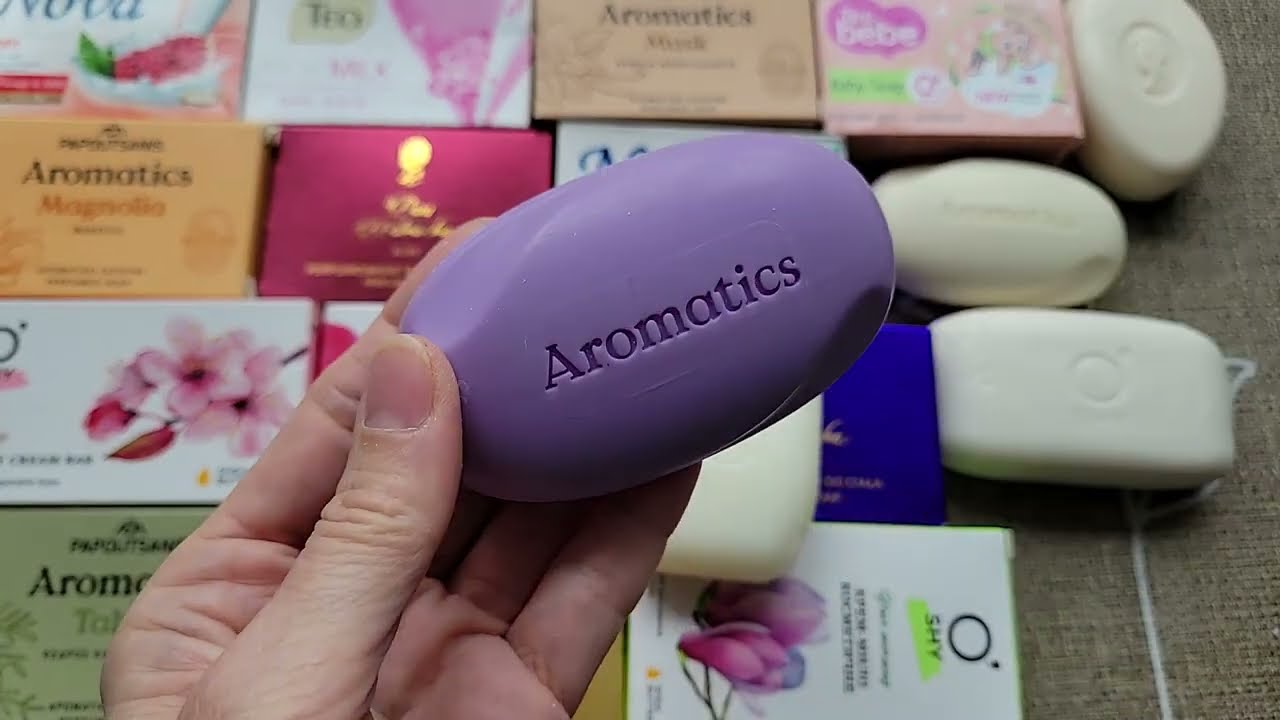 Unboxing the soap)New collection)Asmr)