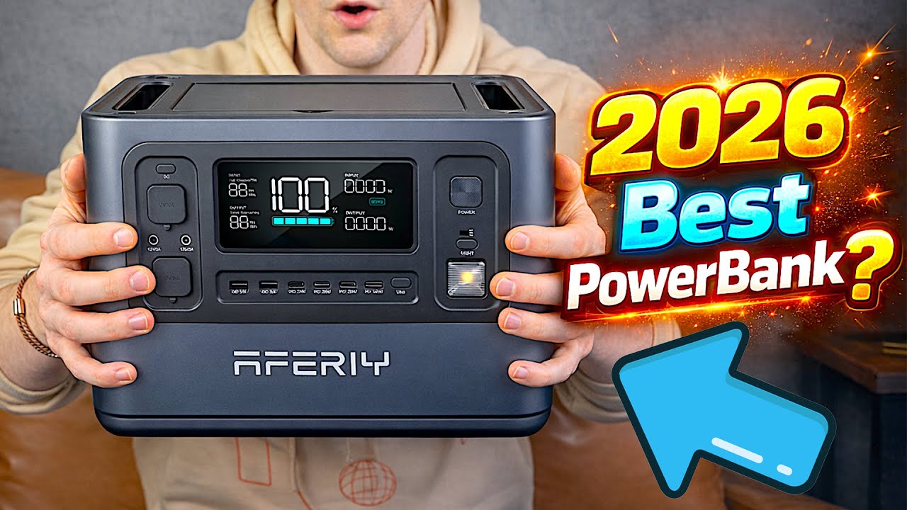 Лучшая портативная электростанция 2026 года? AFERIY P110-E - 1008 Вт·ч - 1200 Вт