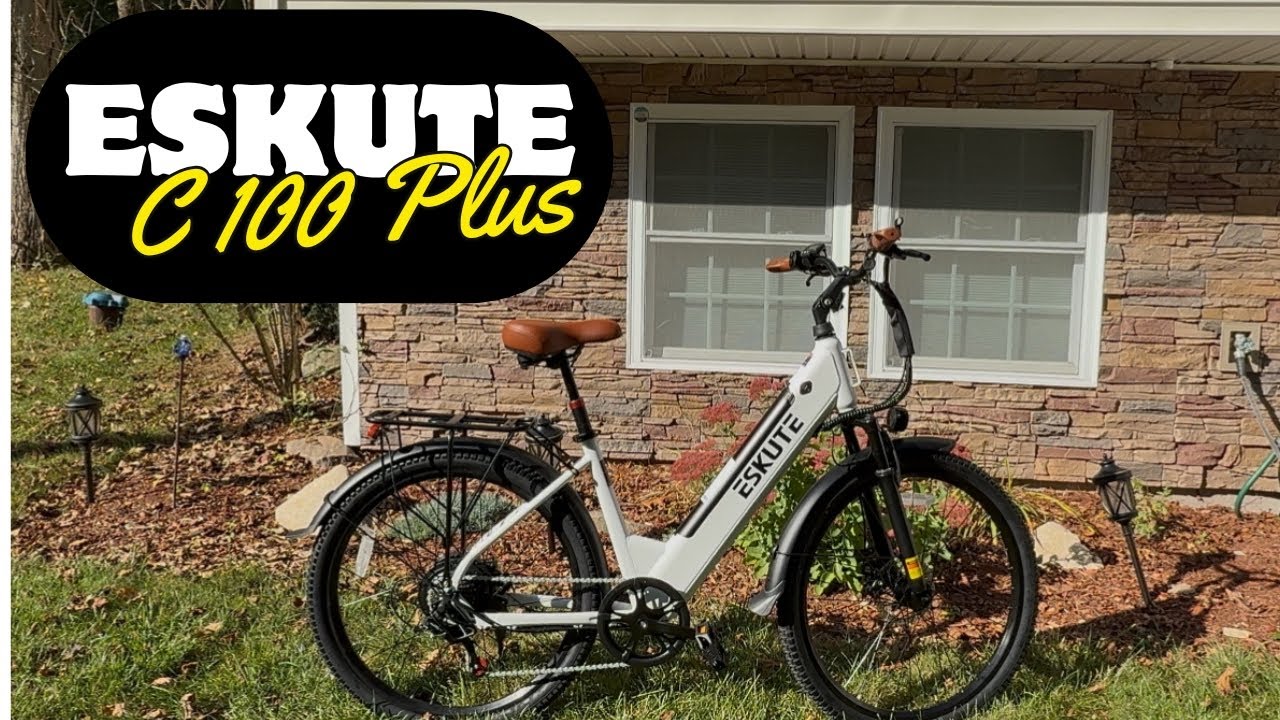 Электровелосипед Eskute C100 Plus: вас ждет выгодная покупка с множеством функций!