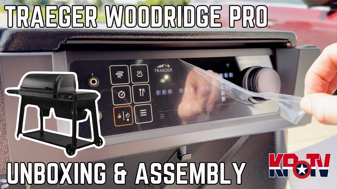 Traeger Woodridge Pro Pellet Grill 🔥 Unboxing & Assembly 🔥 First Impressions + Setup