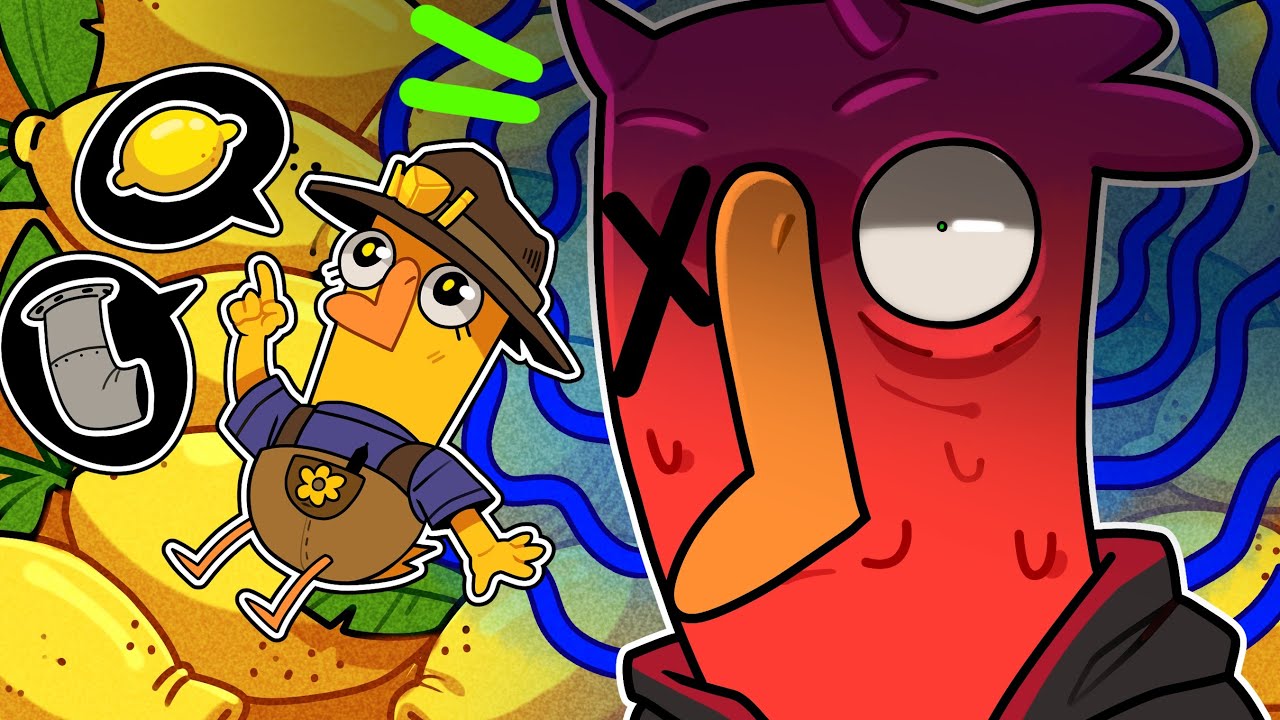 Джихи получает приглашение на лимонную вечеринку! 🍋💦👴🏻 | Гусь Гусь Утка