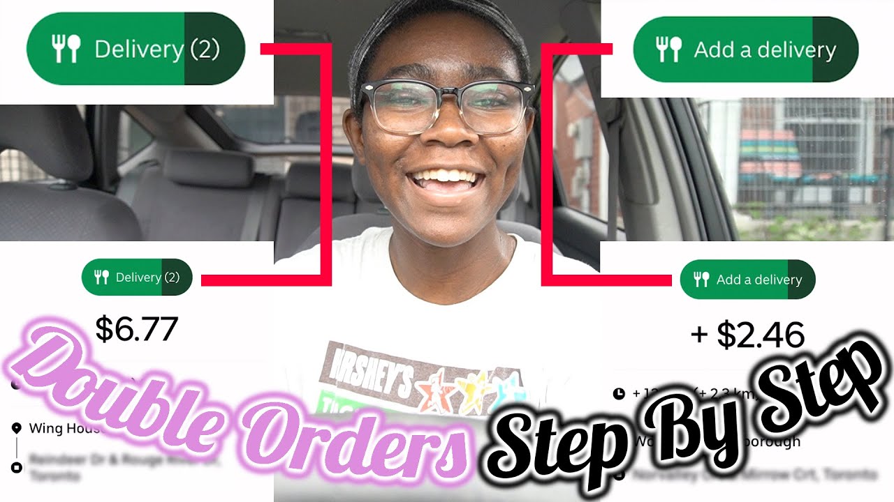 How To Complete Double Orders On Uber Eats | Olivia Henry