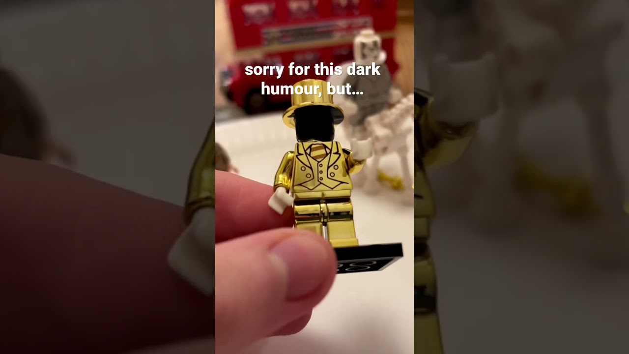 Paint LEGO Mr Gold Black 🎨