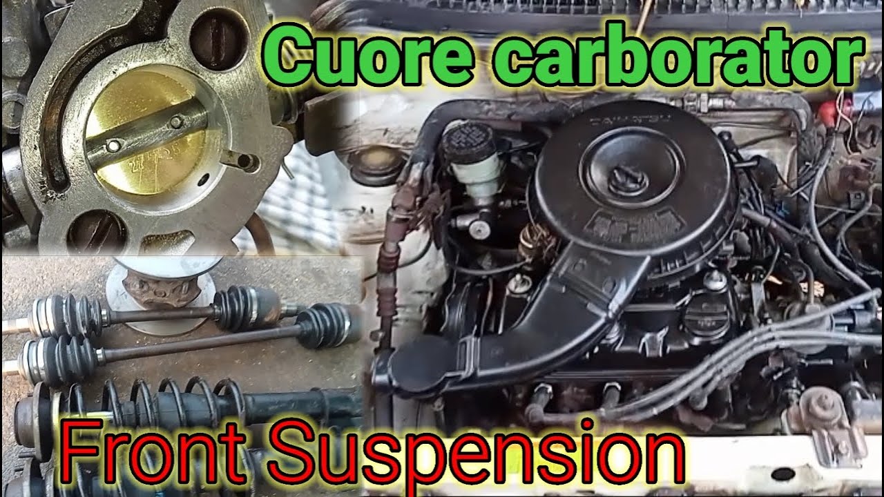 Daihatsu Cuore Carburetor repairg | Front and Rear Suspension Repair