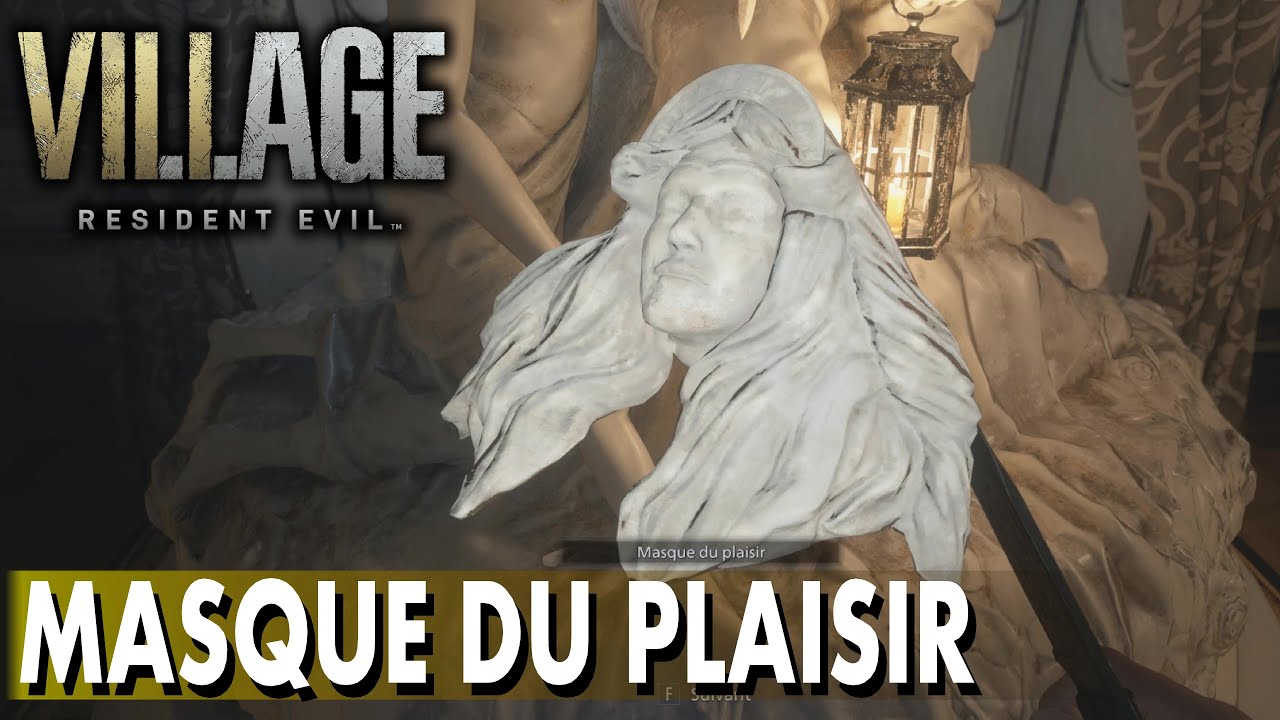 RESIDENT EVIL 8 VILLAGE - COMMENT R&Eacute;CUP&Eacute;RER LE MASQUE DU PLAISIR ET SORTIR DE LA SALLE DU PLAISIR